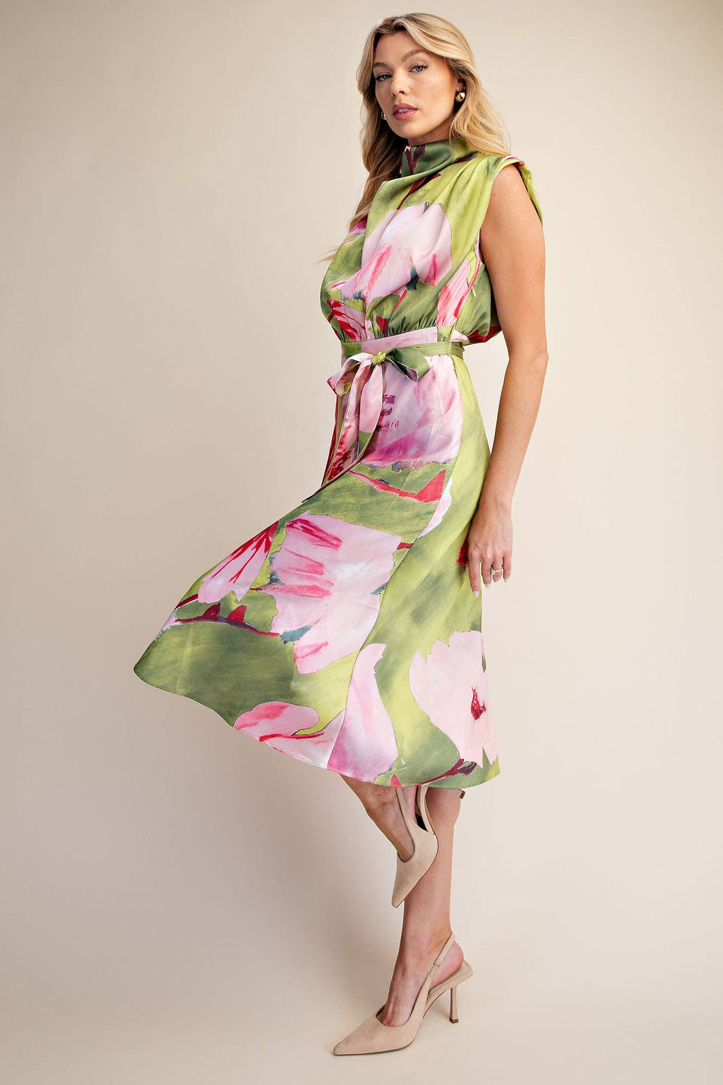 Garden Muse Midi Dress