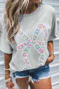 Sweet Stitches Bow Tee