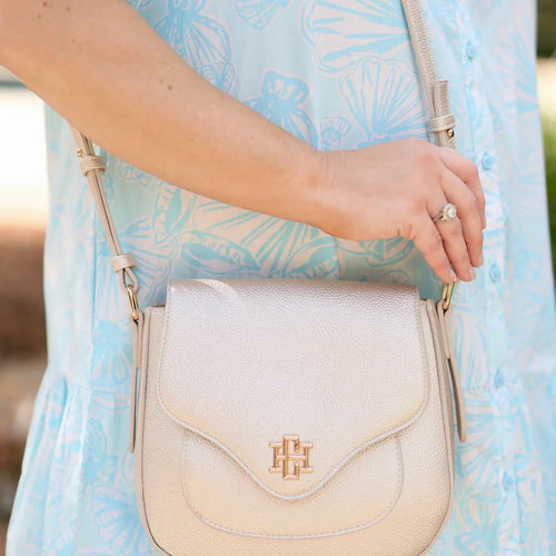 Caroline Hill Sasha Handbag Pearl