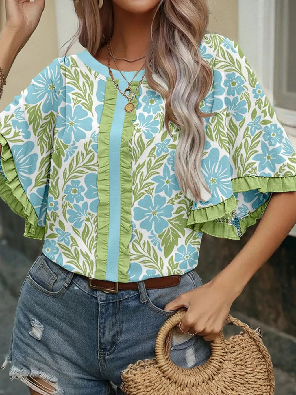 Seaside Bloom Top