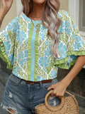 Seaside Bloom Top