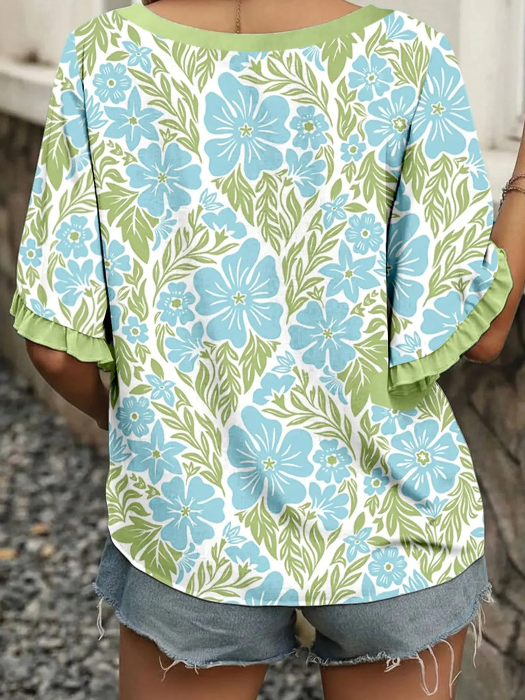 Seaside Bloom Top