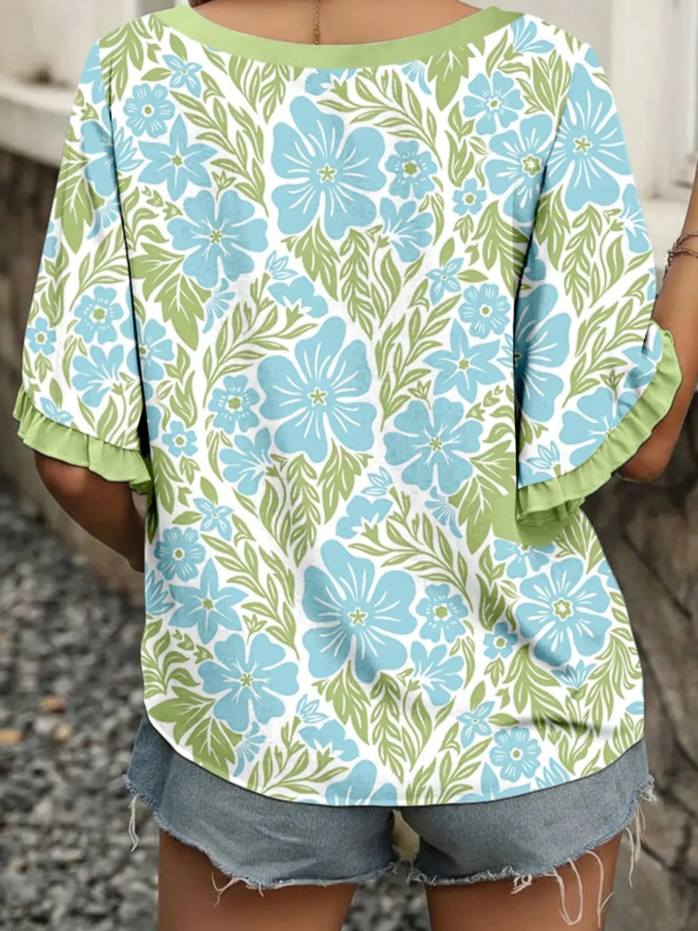 Seaside Bloom Top