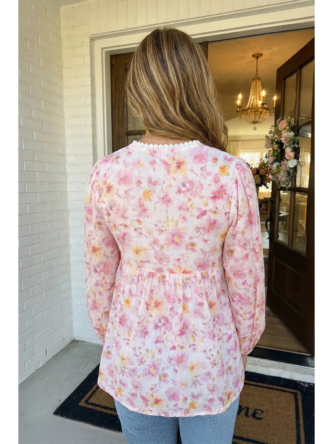 Blushing Bloom Top
