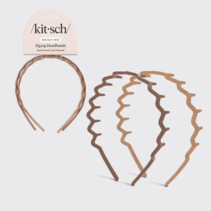 Kitsch ZigZag Nonslip Headbands