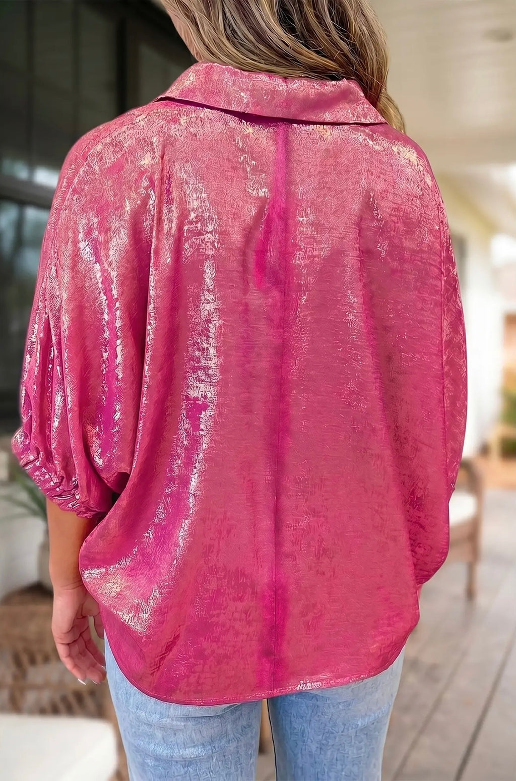 Pink Champagne Blouse