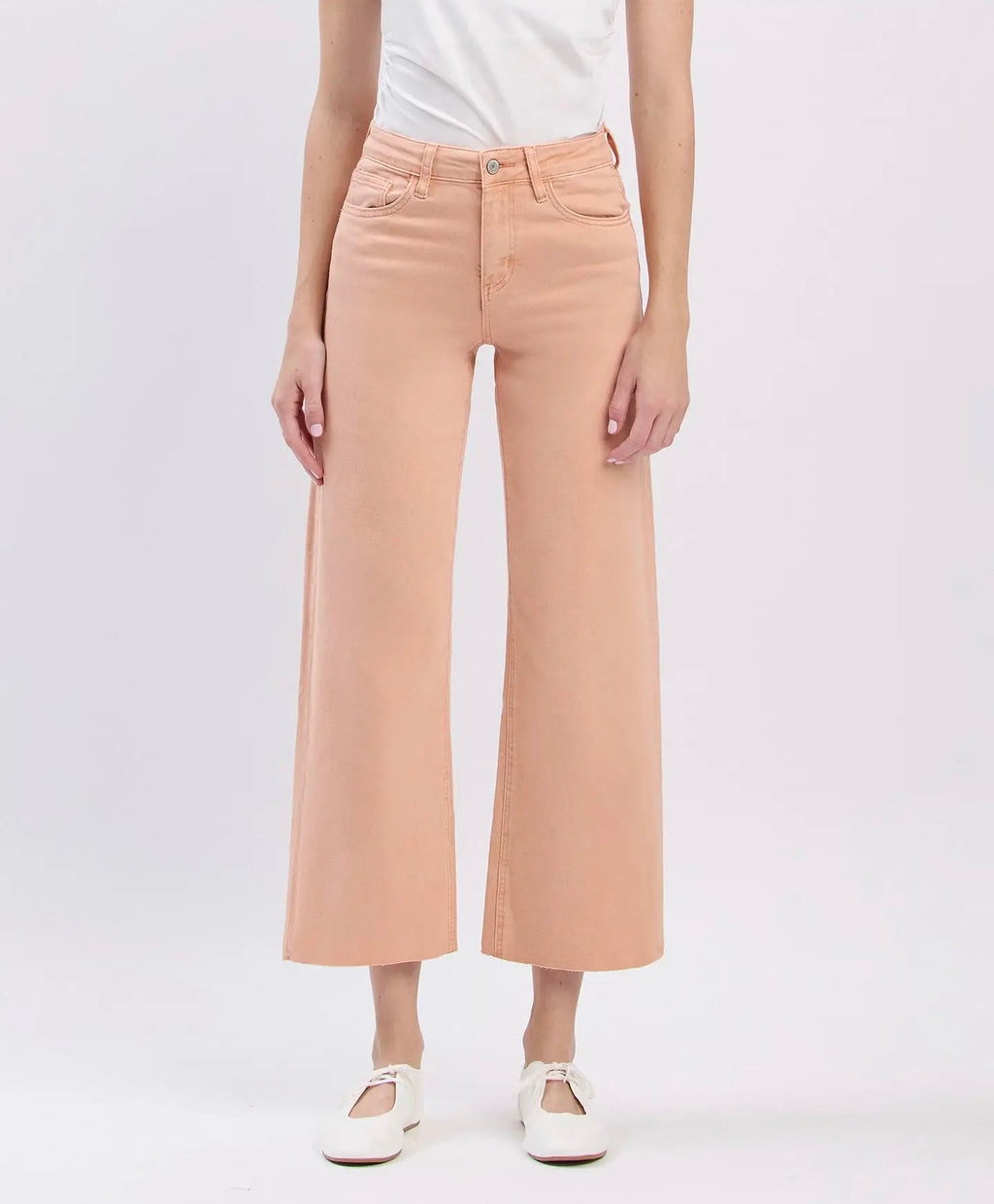Olivia High Rise Wide Leg Jean