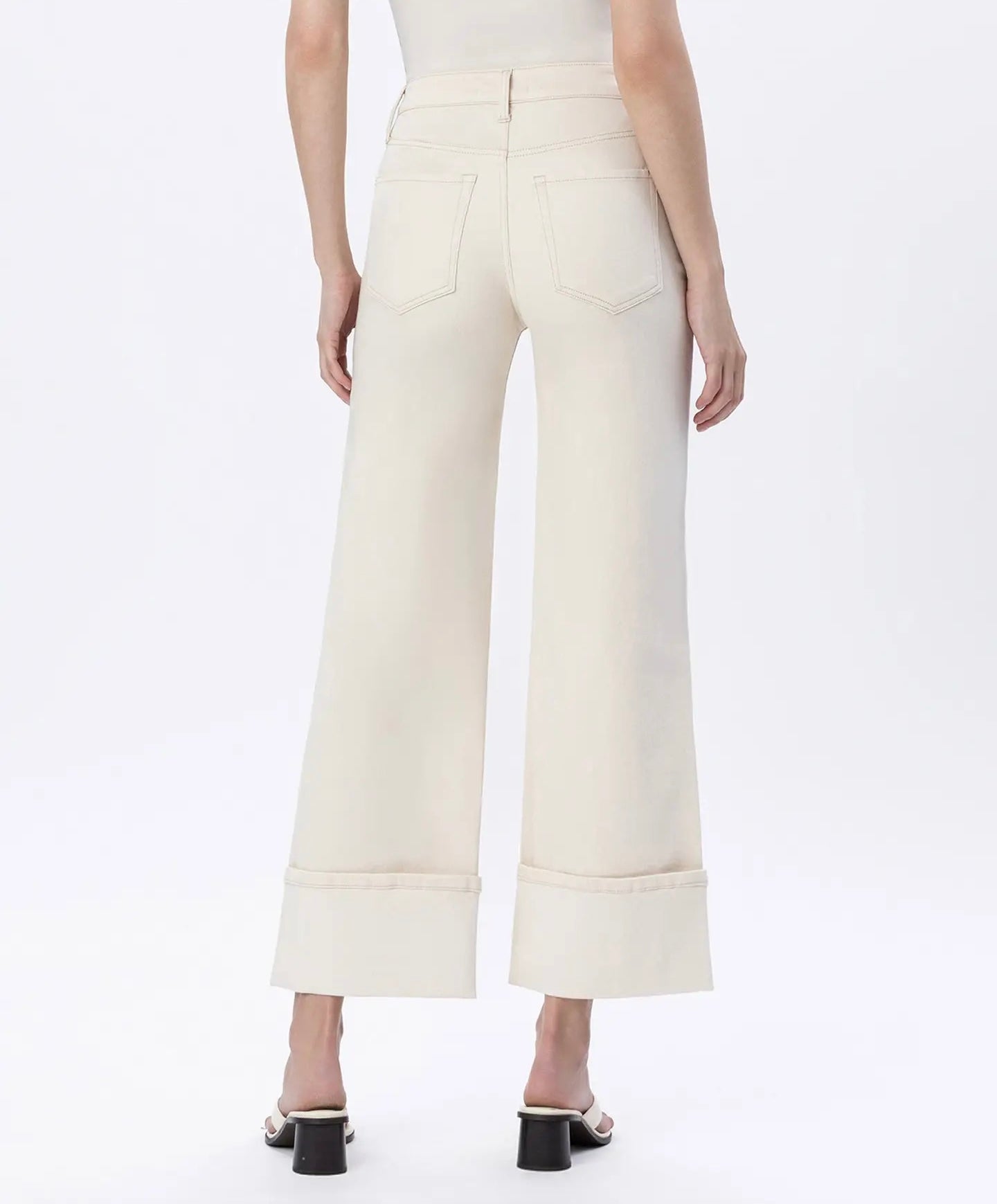 Olivia High Rise Wide Leg Jean