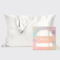 Kitsch Ivory Satin Pillowcases 2pc Set