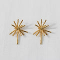 Golden Starburst Earrings
