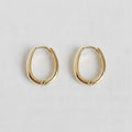Everly Oval Hoop Earrings